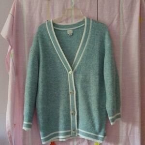 a new day Women's Teal Cardigan Sweater